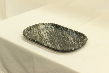 Gray Marble Food/Decorative Tray