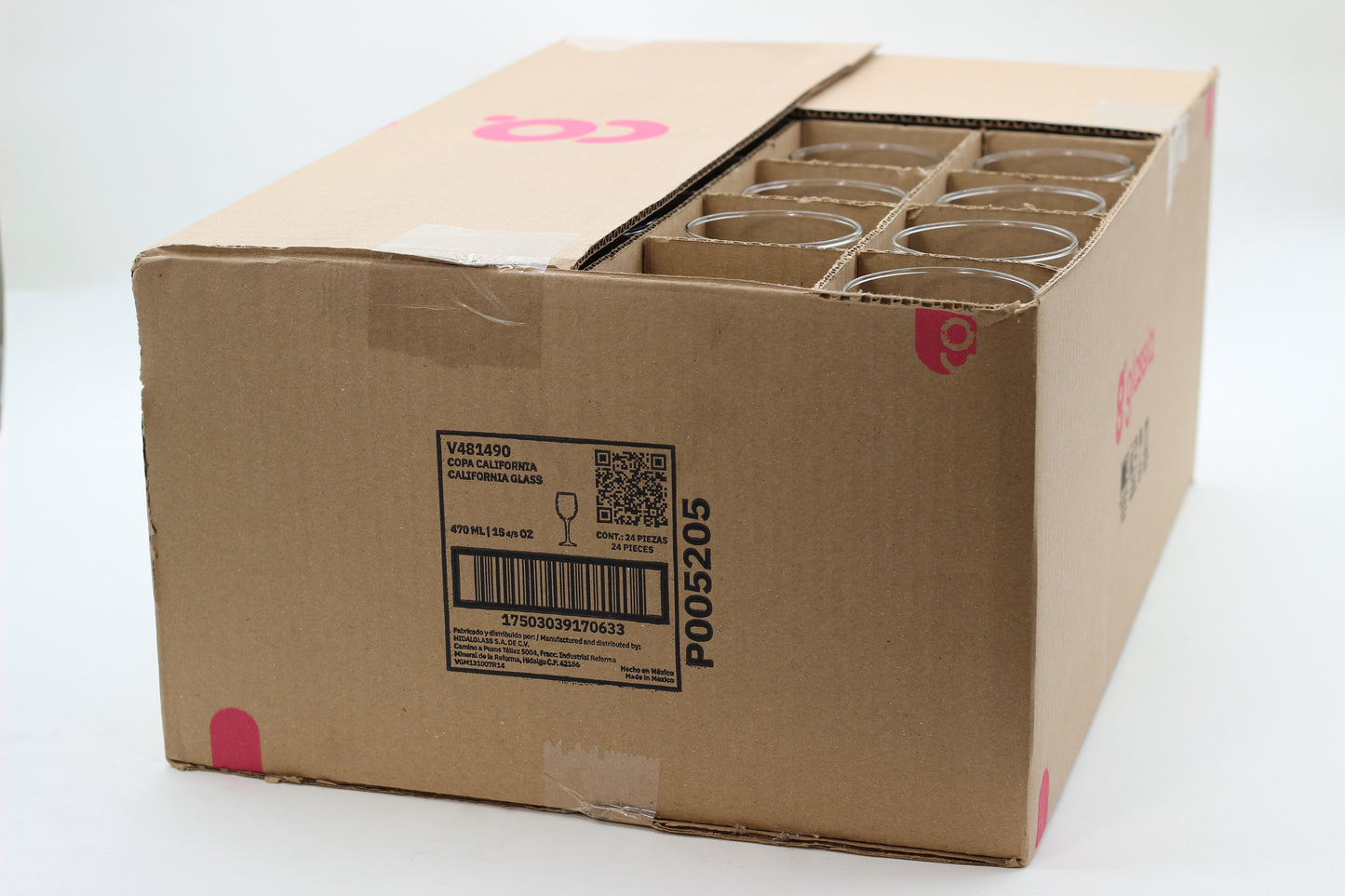 Copa Vino Tinto California 16oz Stemware – Case of 24