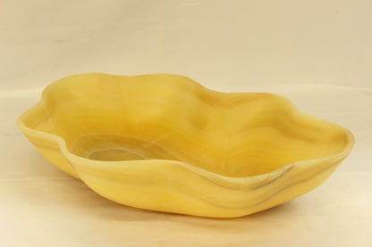 Yellow Sahara Onyx Centerpiece