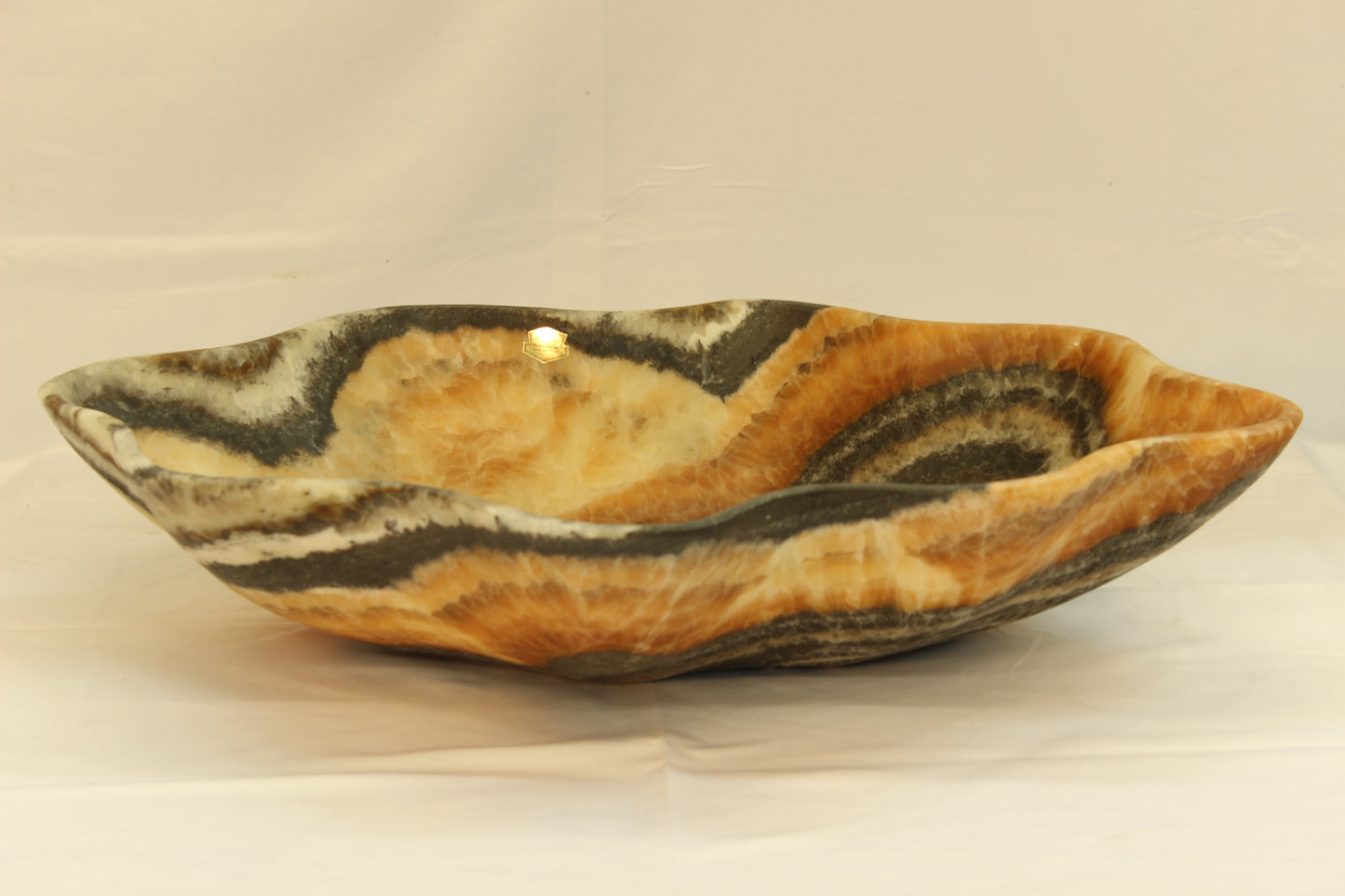 Red Magma Onyx Centerpiece