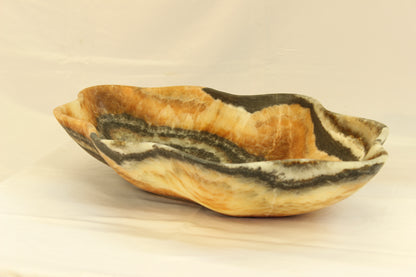 Red Magma Onyx Centerpiece