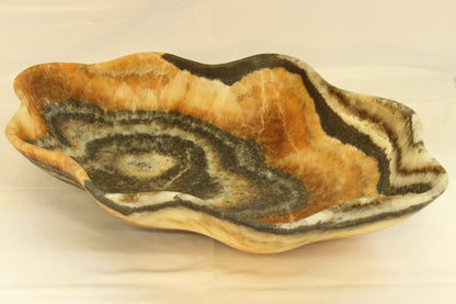 Red Magma Onyx Centerpiece