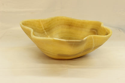 Blonde Camel Onyx Centerpiece