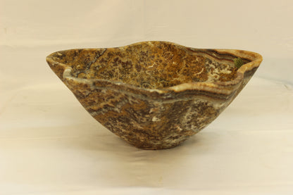 Rusty Cairn Onyx Centerpiece