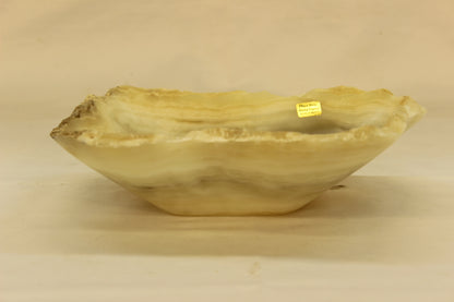 White Small Onyx Centerpiece