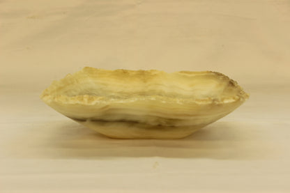 White Small Onyx Centerpiece
