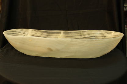 White Celes Onyx Centerpiece