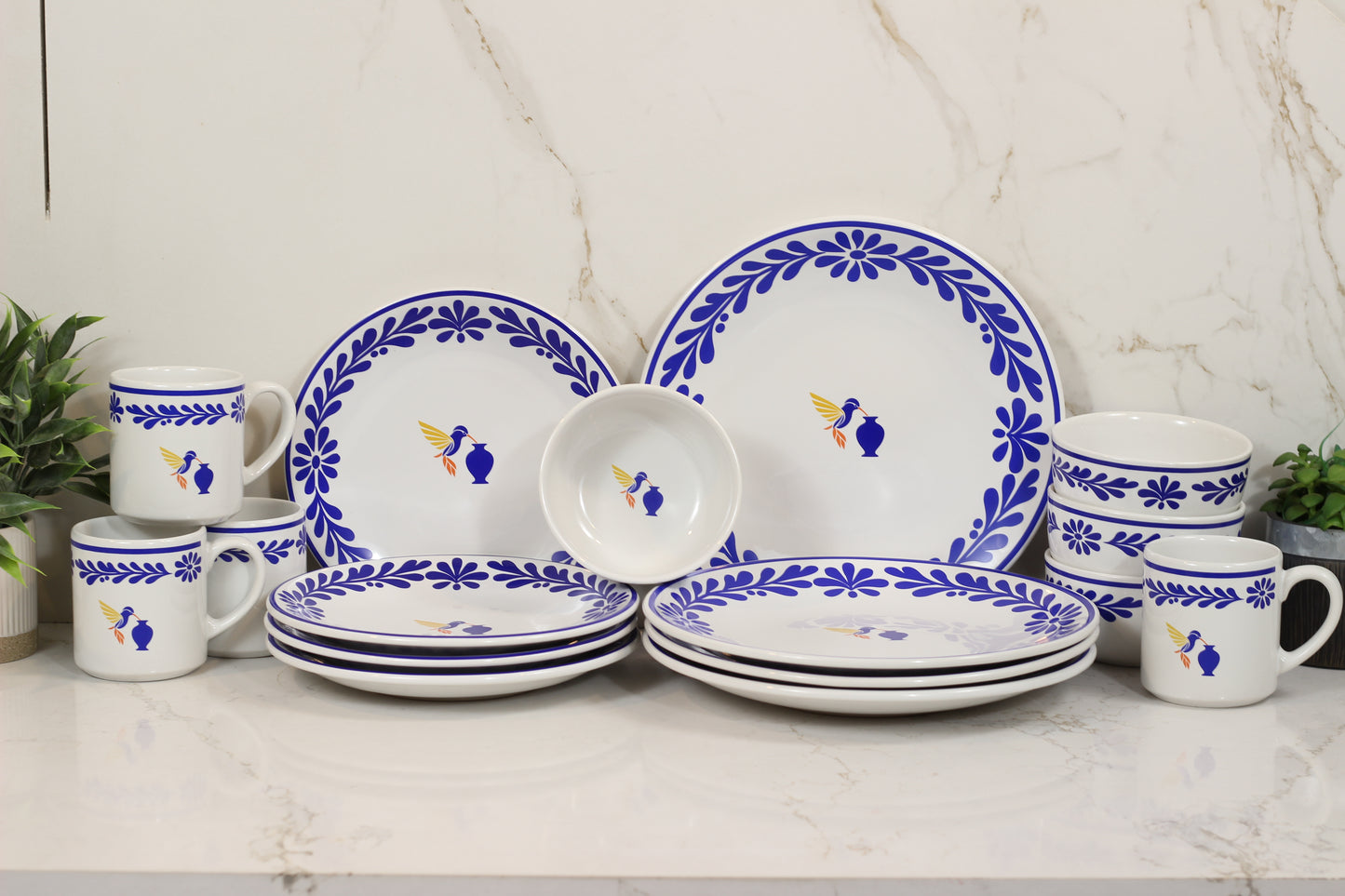 Colibri Collection – 16pc Everyday Dining Set (For 4)