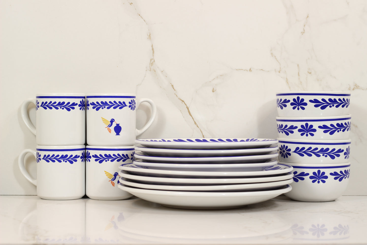 Colibri Collection – 16pc Everyday Dining Set (For 4)