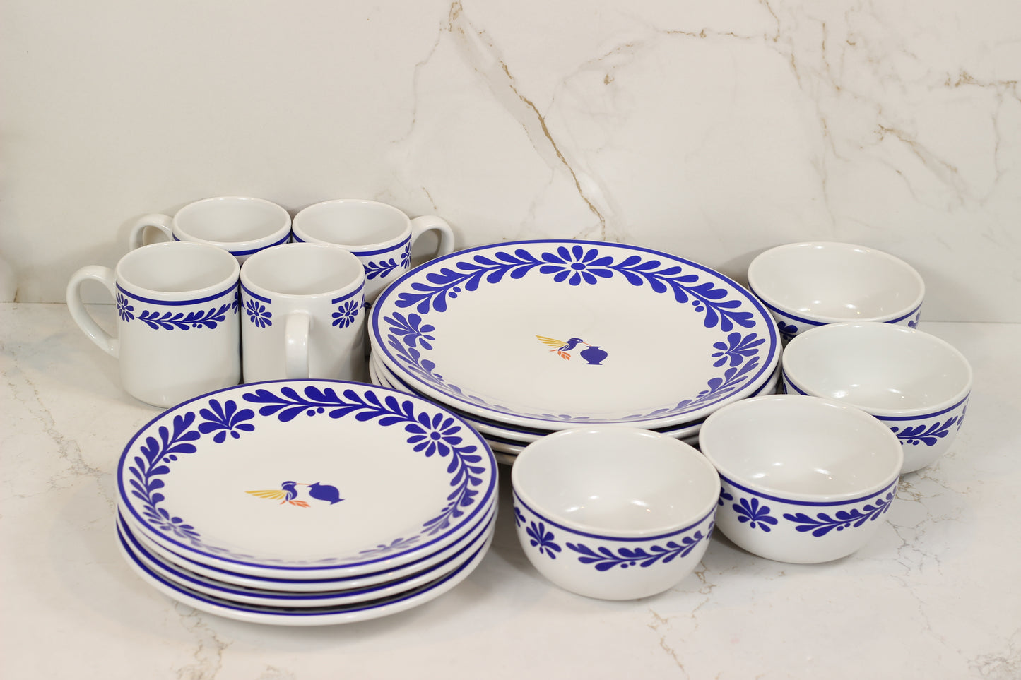 Colibri Collection – 16pc Everyday Dining Set (For 4)