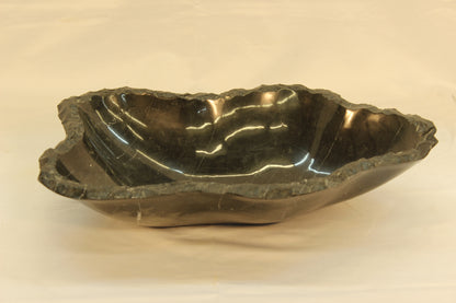 Black Sea Marble Centerpiece
