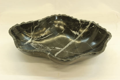 Black Pearl Marble Centerpiece