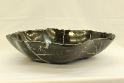 Black Pearl Marble Centerpiece