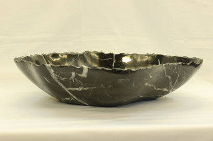Black Pearl Marble Centerpiece