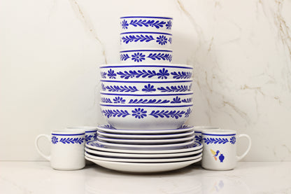 Colibri Collection – 20pc Classic Dining Set (For 4)