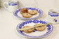 Colibri Collection – Coffee & Dessert | Plate & Mug Set | 4-Piece