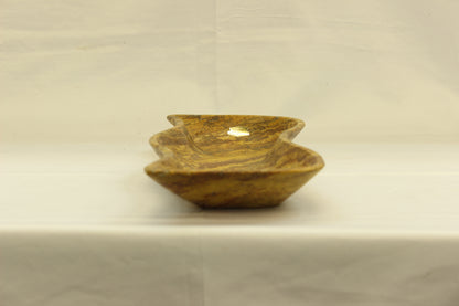Red Travertino Decorative Tray