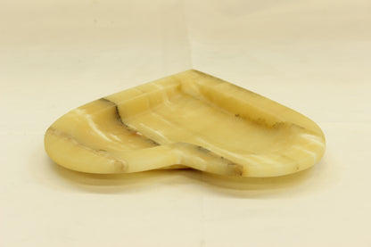 Orange&Beige Heart Shape Tray