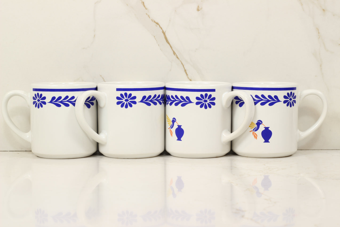 Colibri Collection – 4-Piece Mug Set