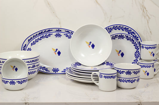 Colibri Collection – 22pc Premium Dinnerware Set (For 4)