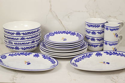 Colibri Collection – 22pc Premium Dinnerware Set (For 4)