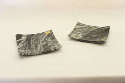 Black Marble Coaster-Tray