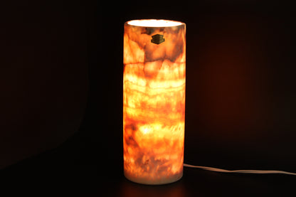 Smooth Blood Moon Onyx Lamp