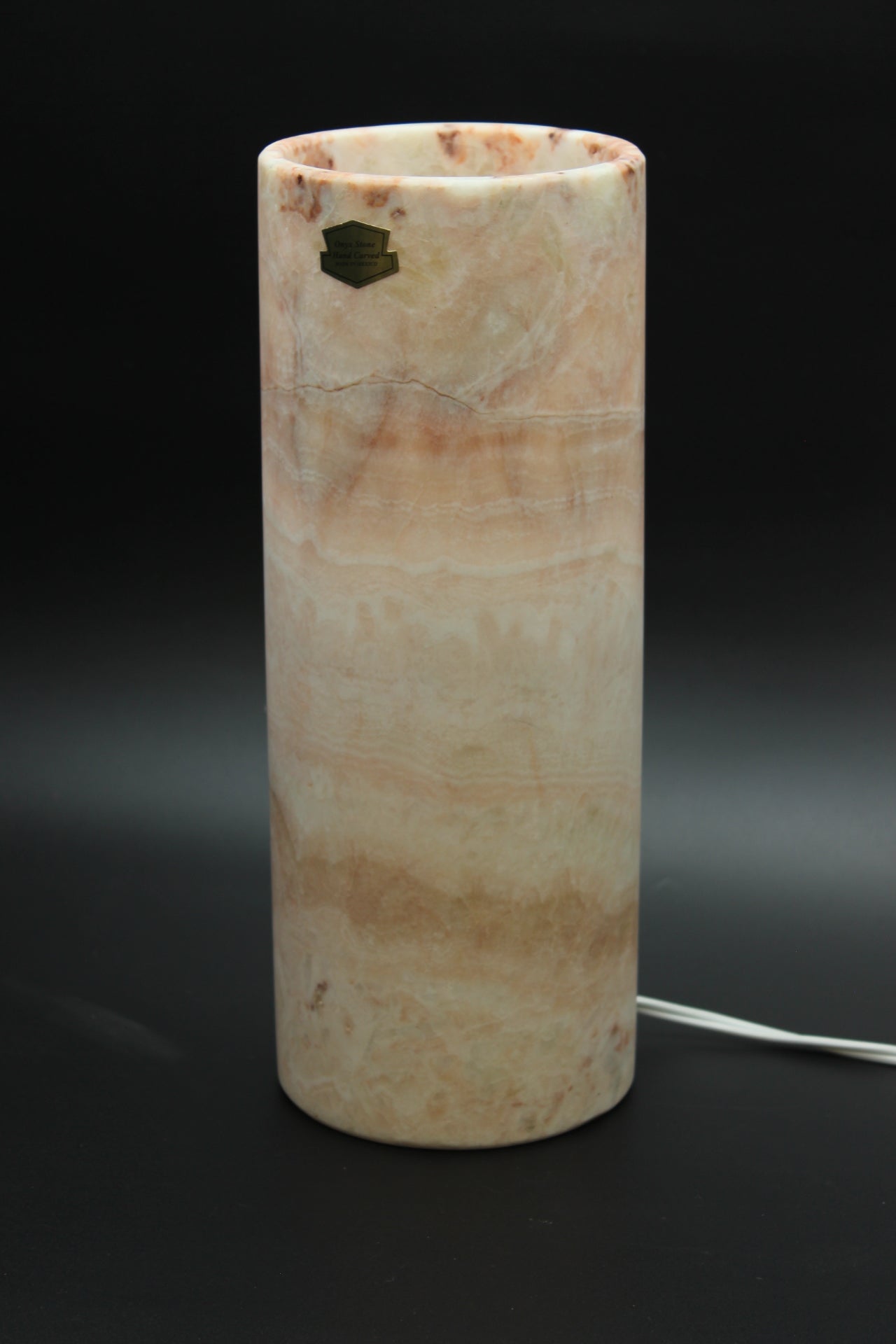 Smooth Blood Moon Onyx Lamp