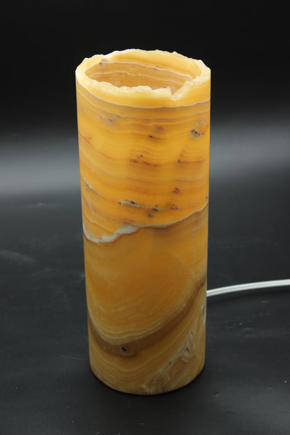 Heat Wave Onyx Lamp