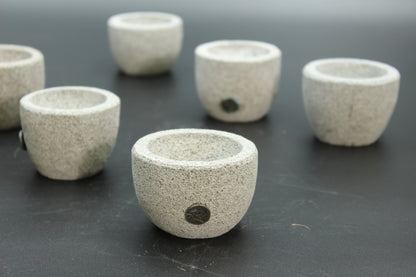 2oz Volcanic Stone Tequilero (Set of 2)
