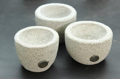 2oz Volcanic Stone Tequilero (Set of 2)