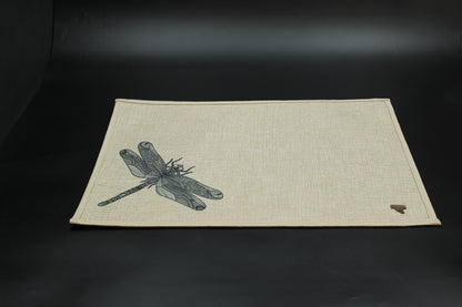 Hemp Dragonfly Placemat Set (Set of 6)