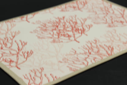 Red Ocean Reef Placemat Set (Set of 6)