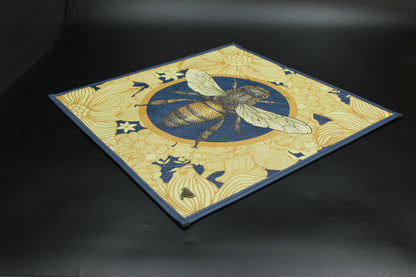 Blue Beehive Placemat Set (Set of 6)