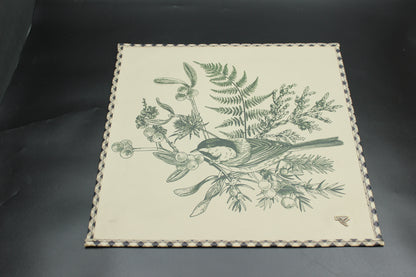 Green Foliage Placemat Set (Set of 6)