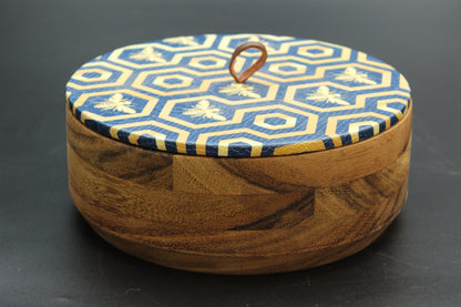 Blue Beehive Tortilla Holder