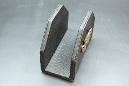 Black Crab & Snakeskin Napkin Holder