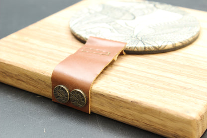 Dragonfly Print Wood Napkin Holder