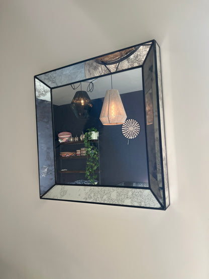 MD Square Mirror 16"
