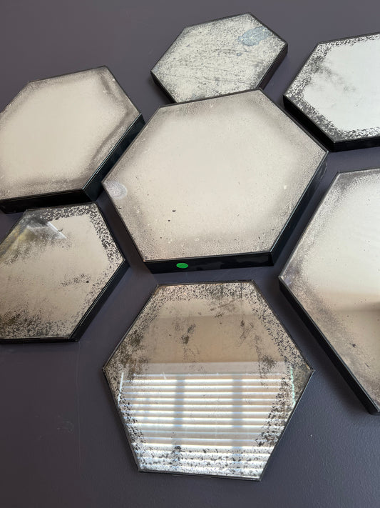 SM Hexagonal Mirror 12"