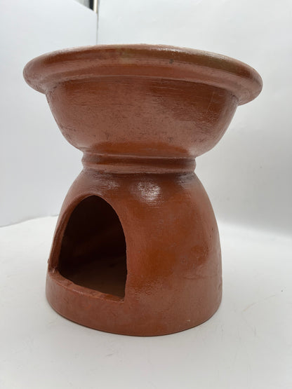 Traditional Mexican Barro Flower Pot