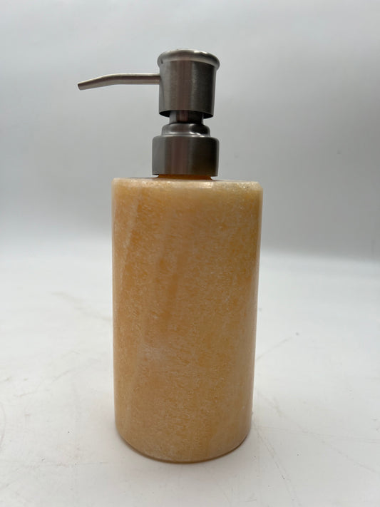 Yellow Onyx Stone Soap Dispenser