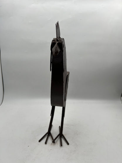 Bronze Chicken Figurine