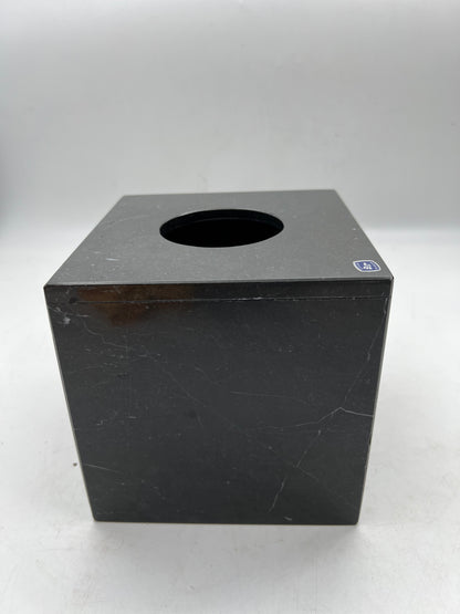 Black Marble Tissue Box
