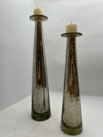 Silver/Gold Flower Vase Decor Set