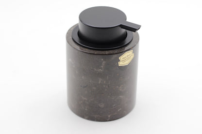 Brown Marble Foaming Soap Dispenser – 10oz Pump Bottle