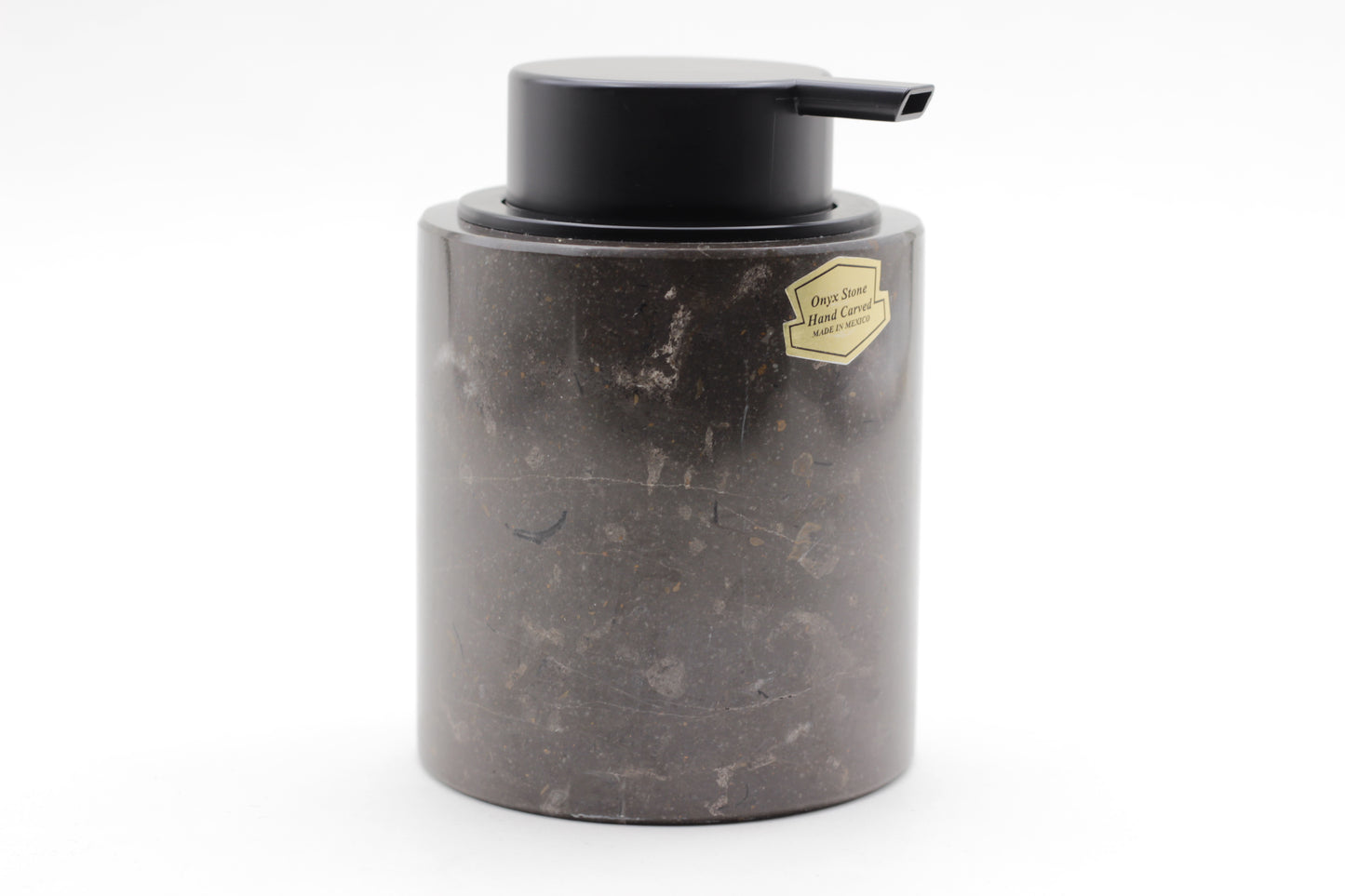 Brown Marble Foaming Soap Dispenser – 10oz Pump Bottle