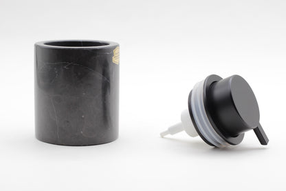 Black Marble Foaming Soap Dispenser – 10oz Pump Bottle