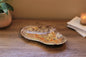 Green Onyx Accent Centerpiece – 13" x 8" Handcrafted Decorative Piece