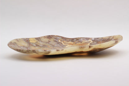 Green Onyx Accent Centerpiece – 13" x 8" Handcrafted Decorative Piece